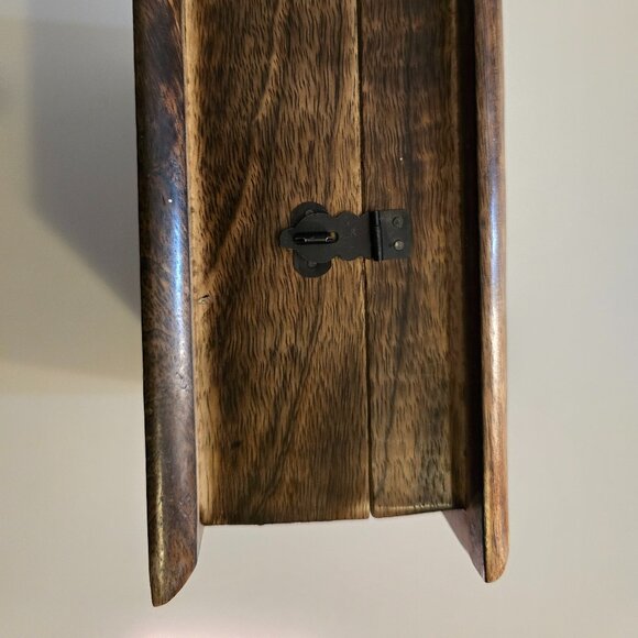 Carved Wood Elephant Box 7 x 7 - New - Picture 13 of 14